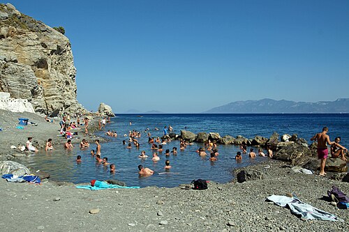 Εμπρός Θέρμες — natural hot spring