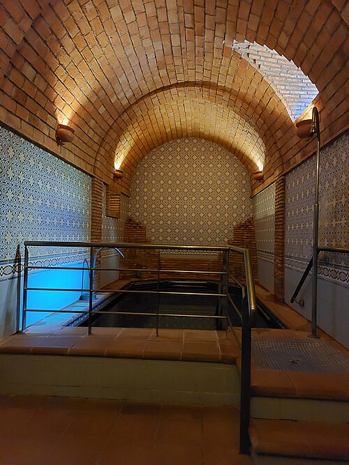 Balneario San Nicolás — natural hot spring