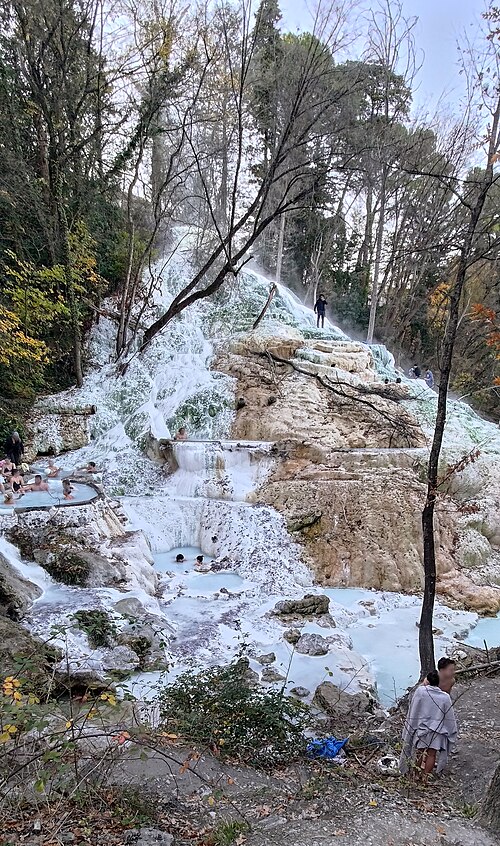 Il Bollore — natural hot spring