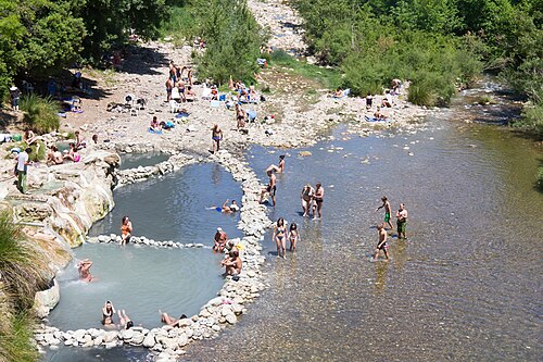 Sorgente del Fungo Bianco — natural hot spring