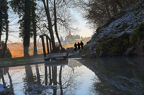 Izvir Klevevške toplice — natural hot spring