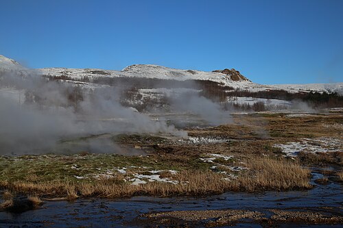 Þvottahver — natural hot spring