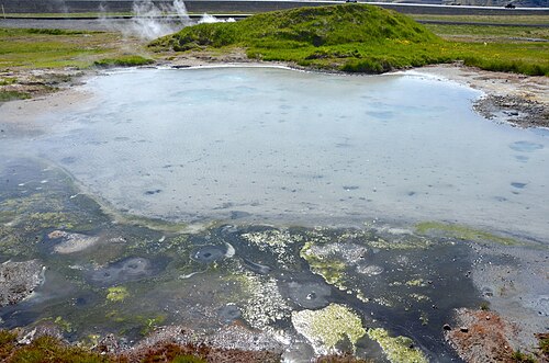 Hveradalir — natural hot spring