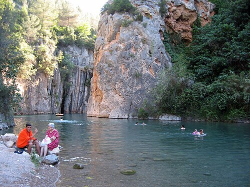 Fuente de Los Baños — natural hot spring
